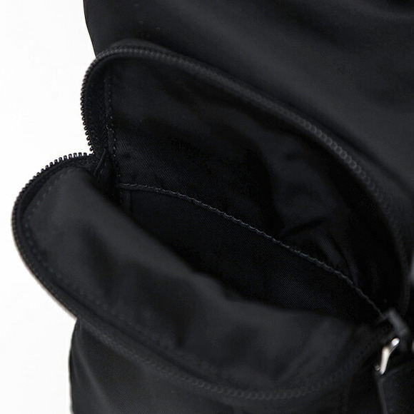 Prada Tessuto Nylon Leather Backpack Black - Picture 10 of 11